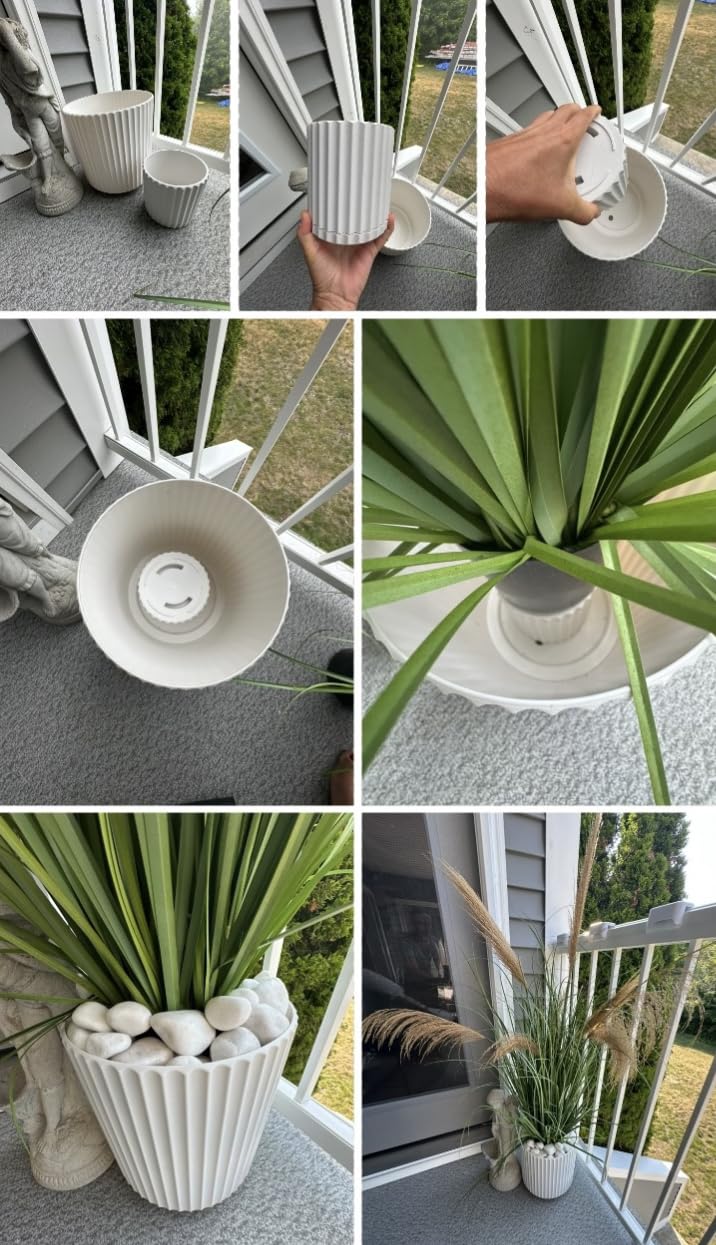 Veradek Demi Series Planter - Large Round Outdoor Planter customer photo 1