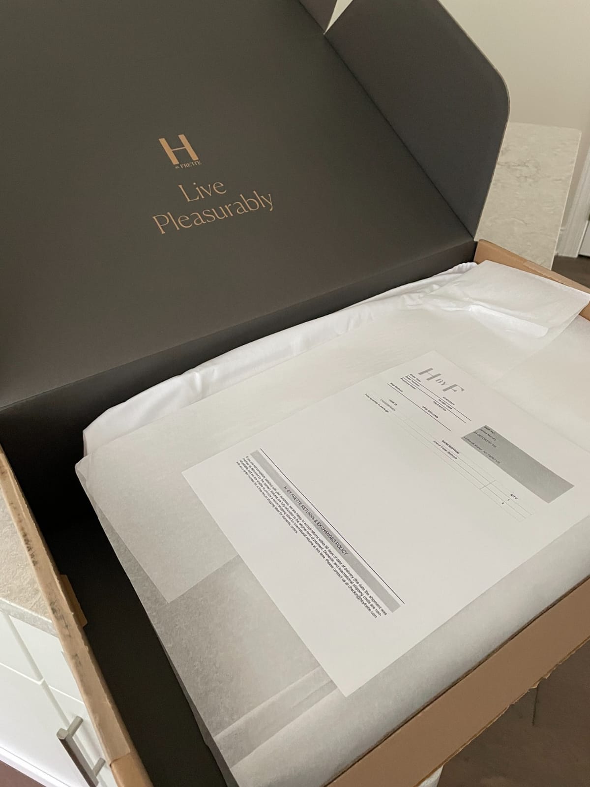H by Frette Shawl Collar Bathrobe with Piping customer photo 1