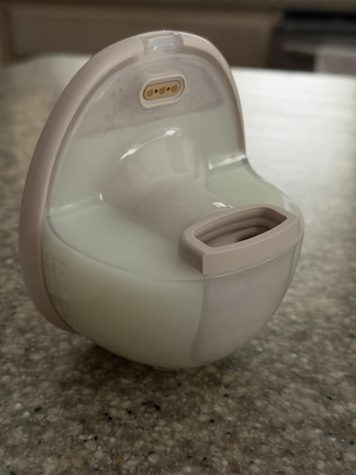 eufy Heated Wearable Breast Pump S1, HeatFlow, Hands-Free | HeatFlow, App DIY Rhythm, Powerful 300mmHg, 30% More Output, 46dB Quiet, BPA-Free customer photo 2