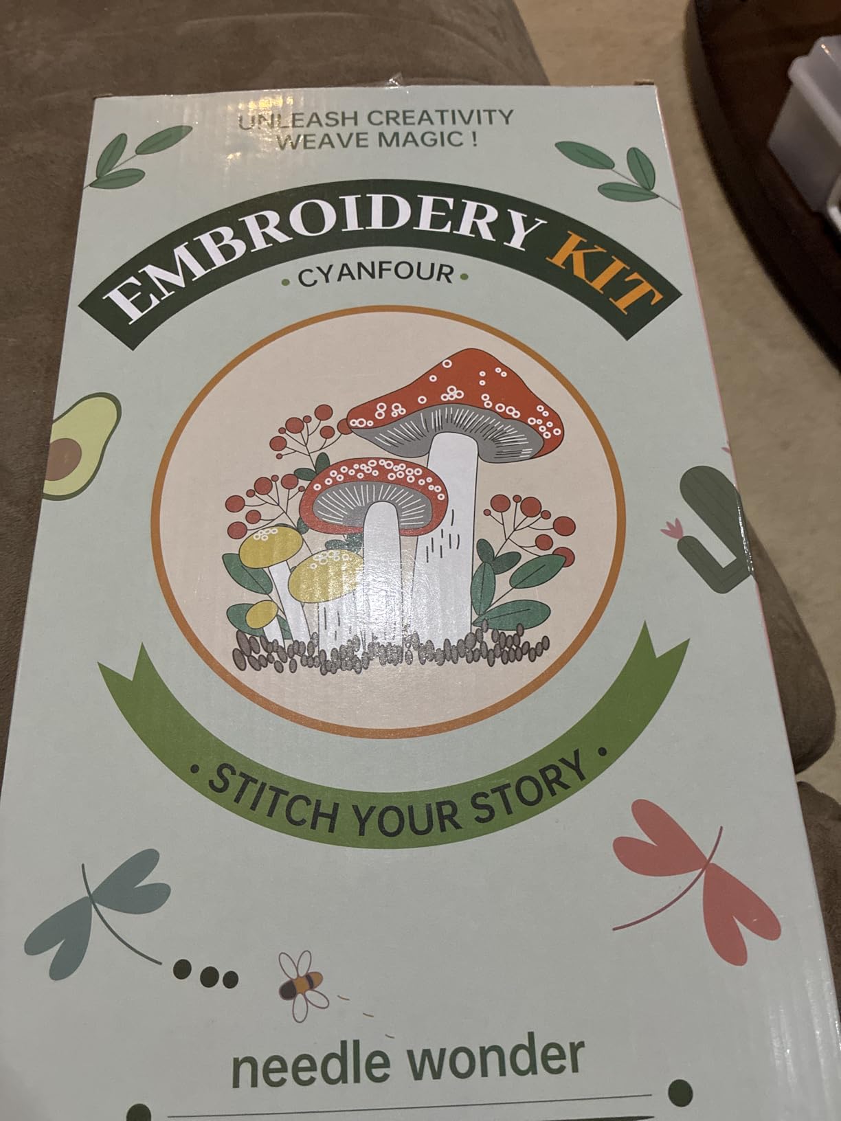 CYANFOUR Embroidery Kit for Beginners with Step-By-Step Guidance & Videos customer photo 1