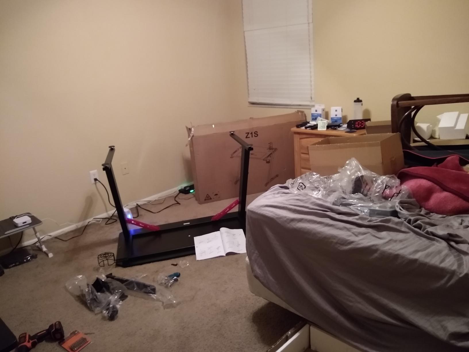 EUREKA ERGONOMIC Gaming Desk, 60 Inch Computer Desk with RGB LED Lights customer photo 1