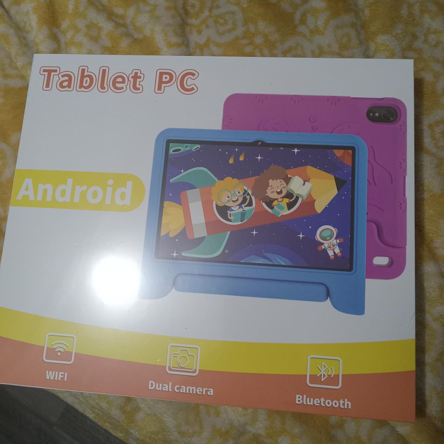 COLORROOM 2026 Upgraded Android 15 Tablet, 10inch Kids Tablet, Octa-core CPU, 10GB+64GB+1TB Expand Tablets for Kids with Kids Space, Parental Control, 6000mAh Big Battery,Touchscreen Tableta,Pink customer photo 1