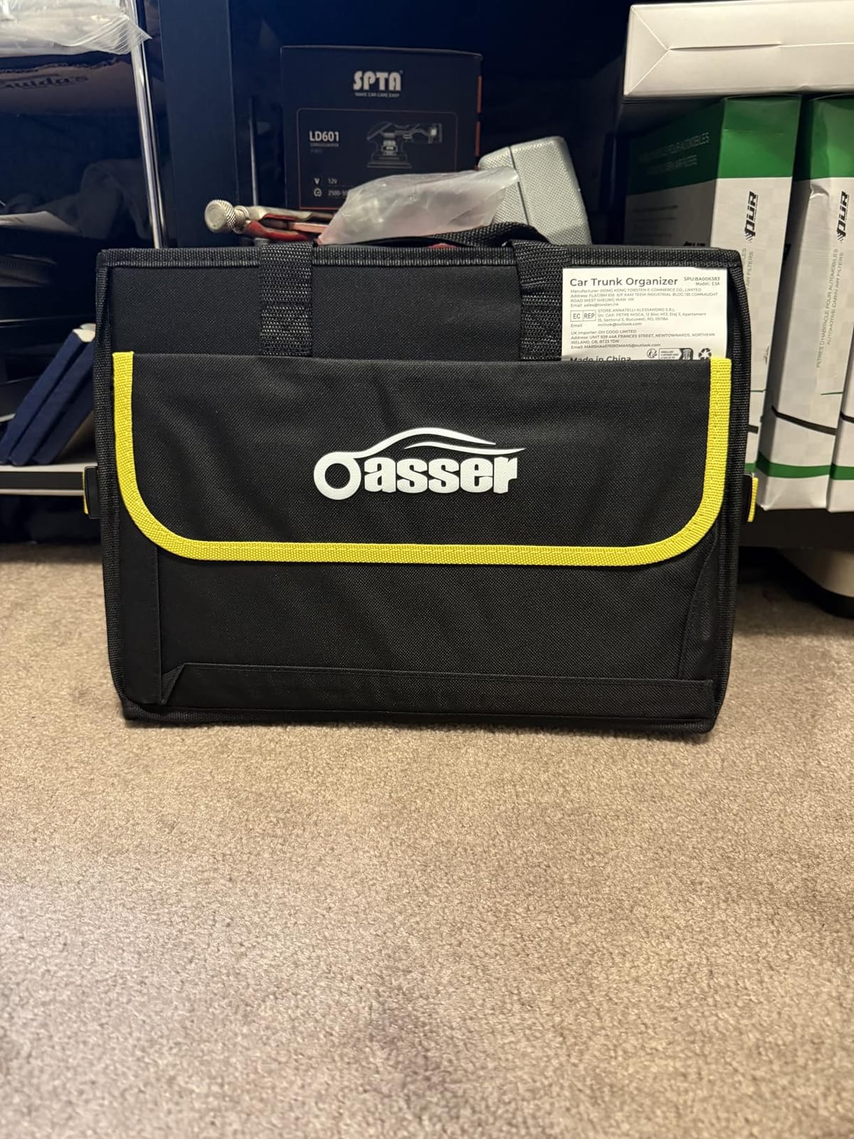 Oasser Trunk Organizer 95L with 20L Removable Cooler Bag for SUV customer photo 2