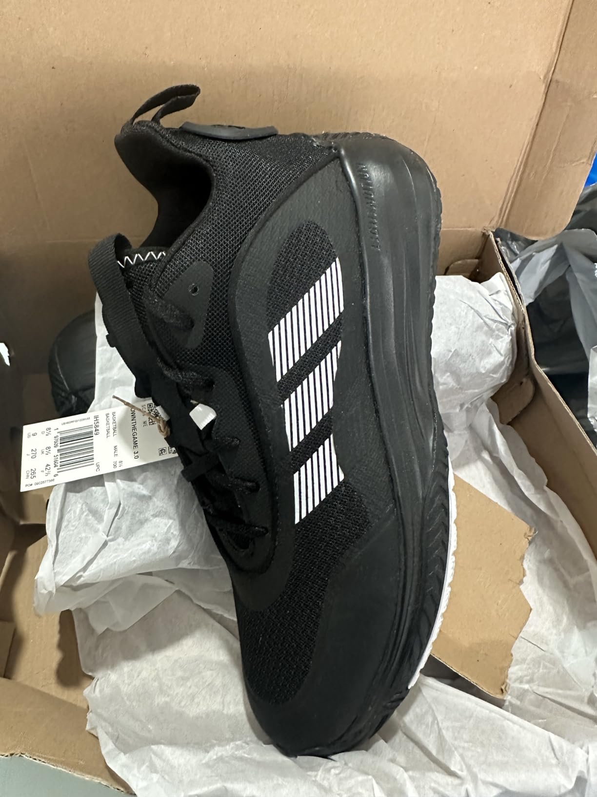 adidas Mens Own the Game 3.0 Basketball customer photo 2