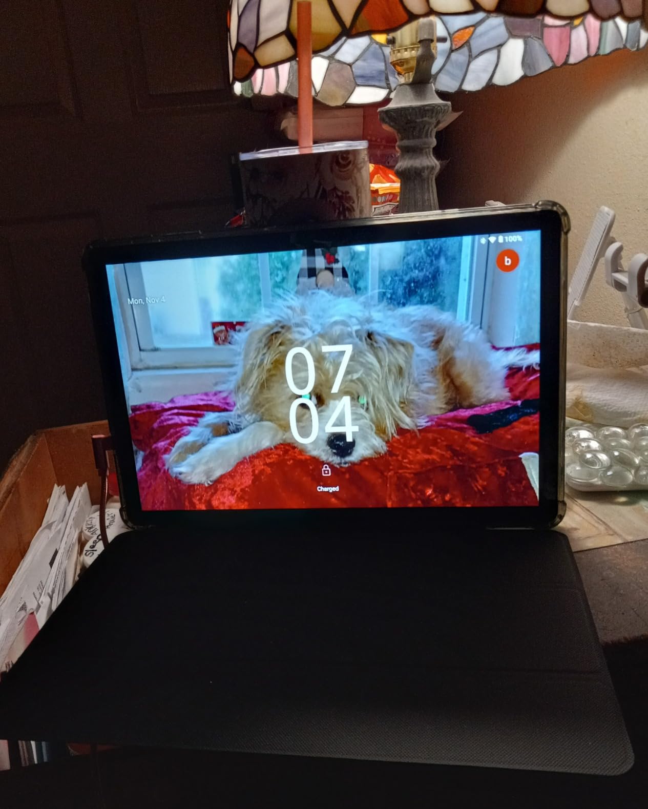 COLORROOM 2026 Android16 Tablet 11inch, Face Unlock,18W Fast Charging,Black customer photo 1