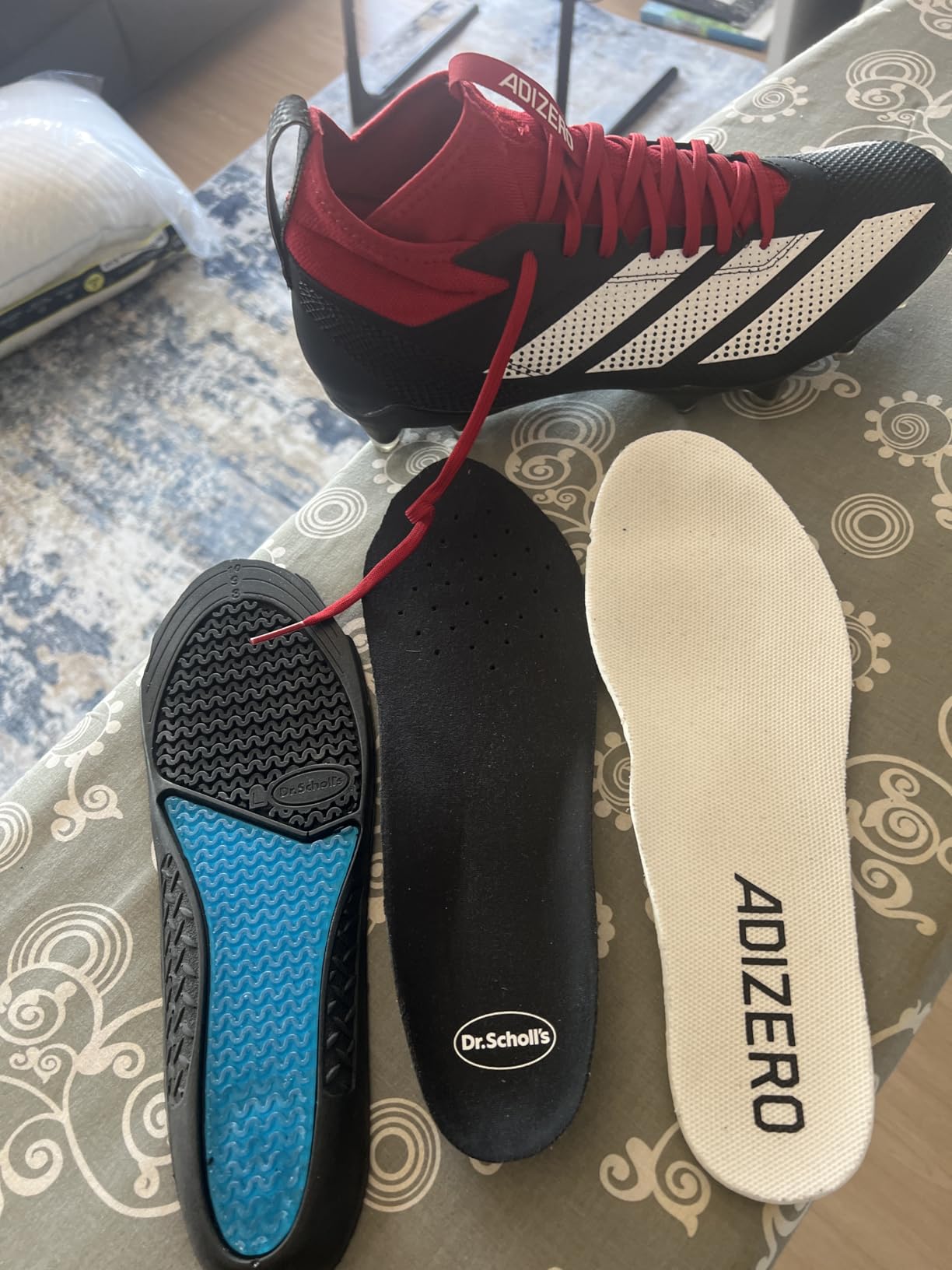 adidas Unisex Adult Adizero Impact American Football Shoes customer photo 1
