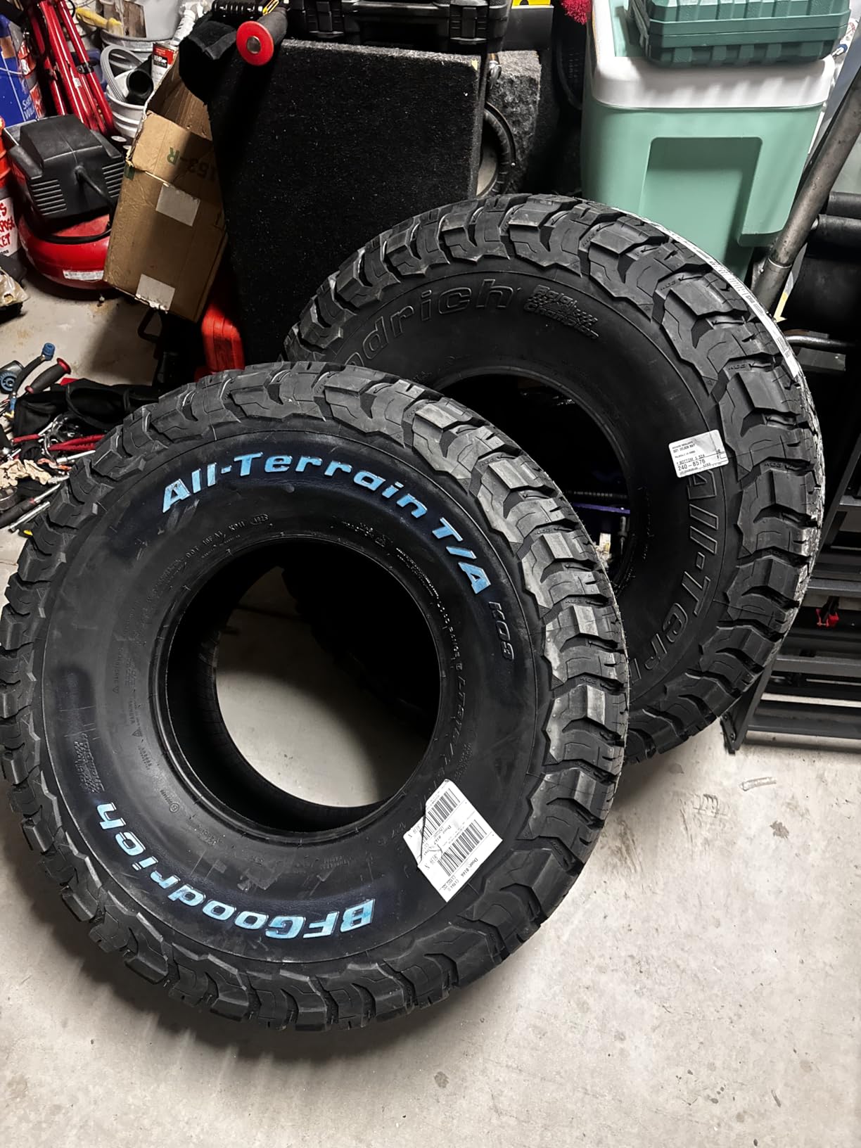 BFGoodrich All-Terrain T/A KO3 Car Tire for Light Trucks, SUVs, and Crossovers, LT245/75R16/E 120/116S customer photo 2