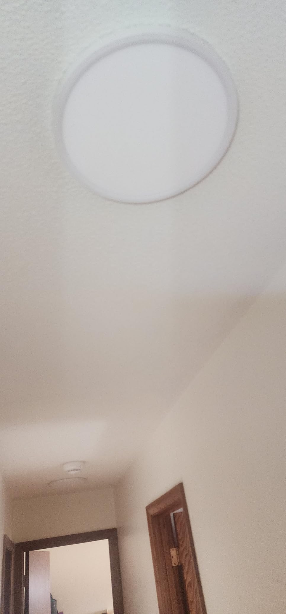 6 Pack 12 Inch Hardwired Dimmable LED Flush Mount Ceiling Light Fixtures, 24W 2640LM 3000K/4000K/5000K, House Upgrade Led Lights for Bedroom Hallway Laundry Room Rental Units, 240W Equiv., Black customer photo 2