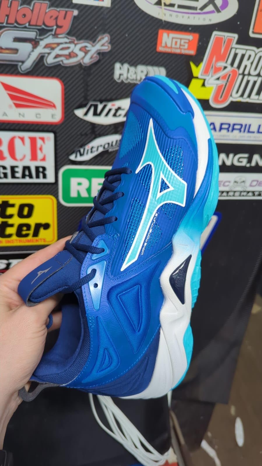 Mizuno Unisex Adult Wave Momentum 3 Unisex customer photo 1