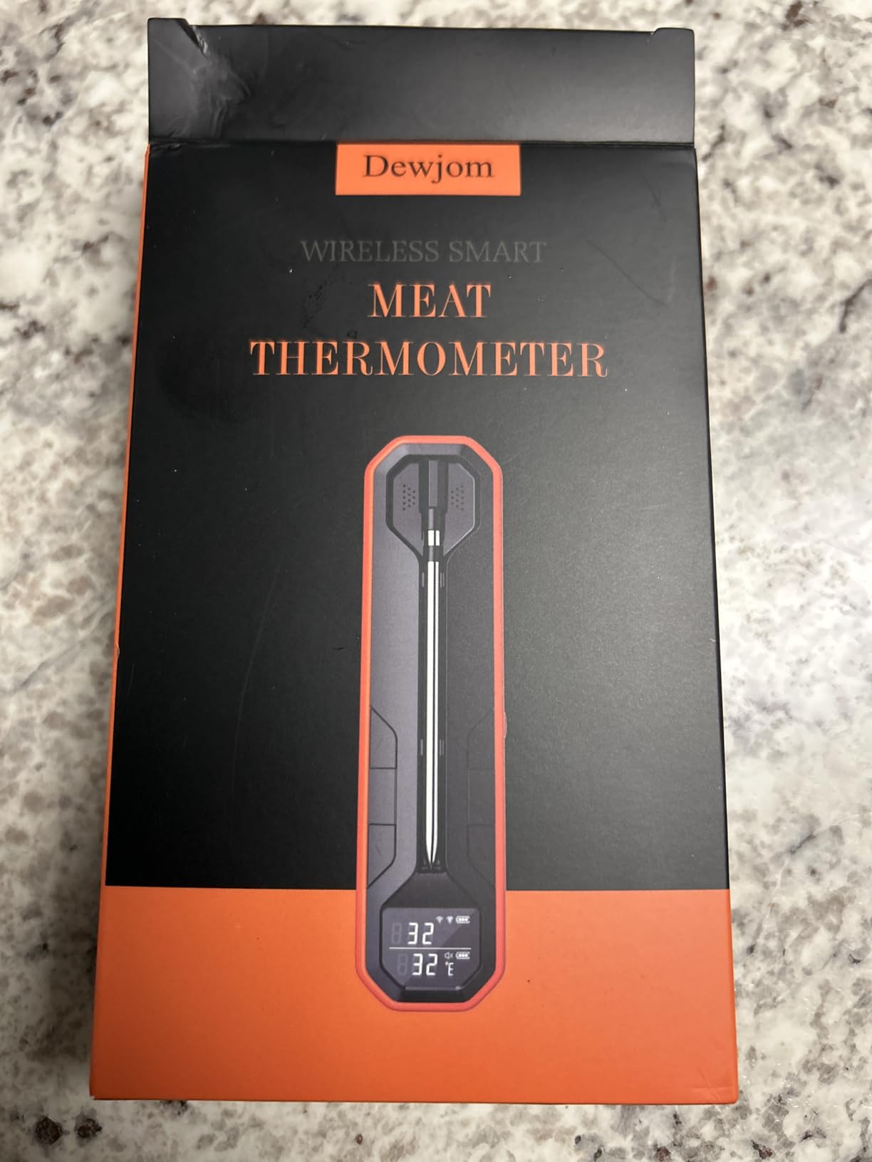 Wireless Meat Thermometer – Digital Cooking Thermometer with Wireless Probe – 500Ft Remote Range Food Thermometer – with iOS & Android Read App -Preprogrammed Temperatures for BBQ, Oven, Grill customer photo 1