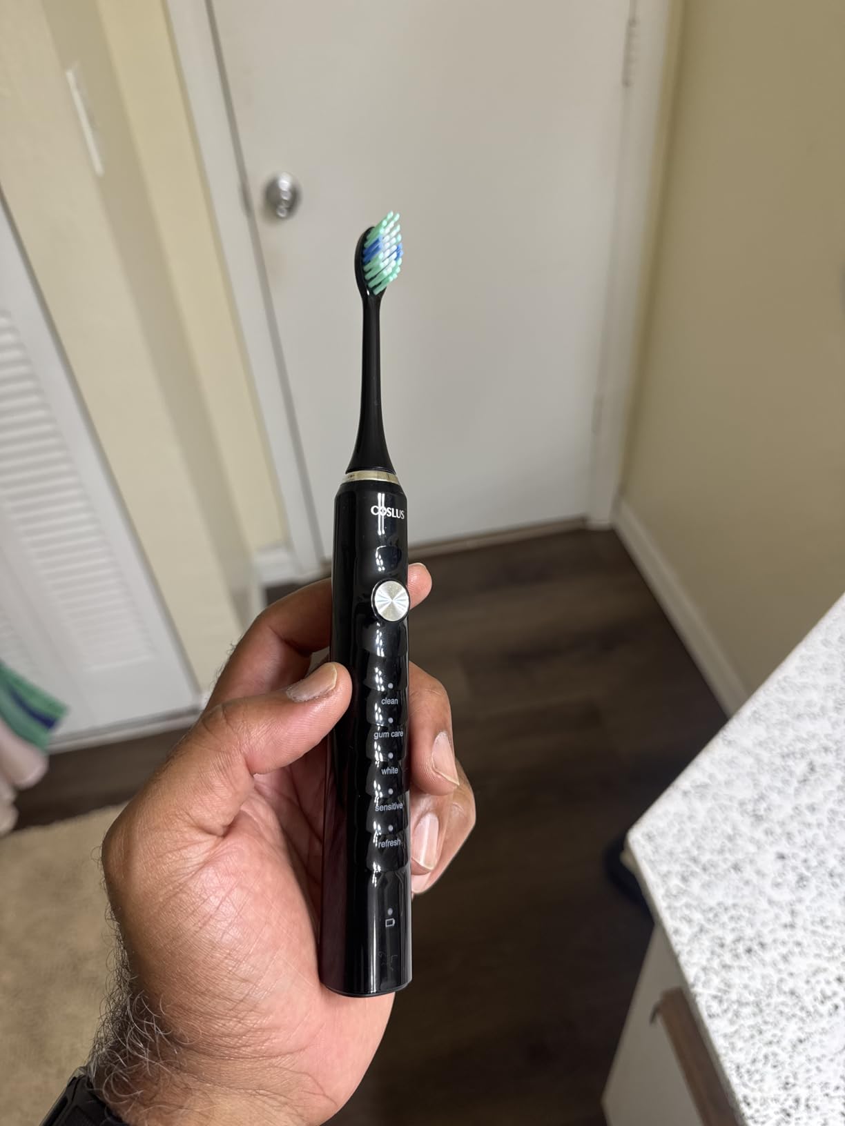 COSLUS C40 Sonic Electric Toothbrush for Adults, 47000VPM for Deep Cleaning customer photo 1