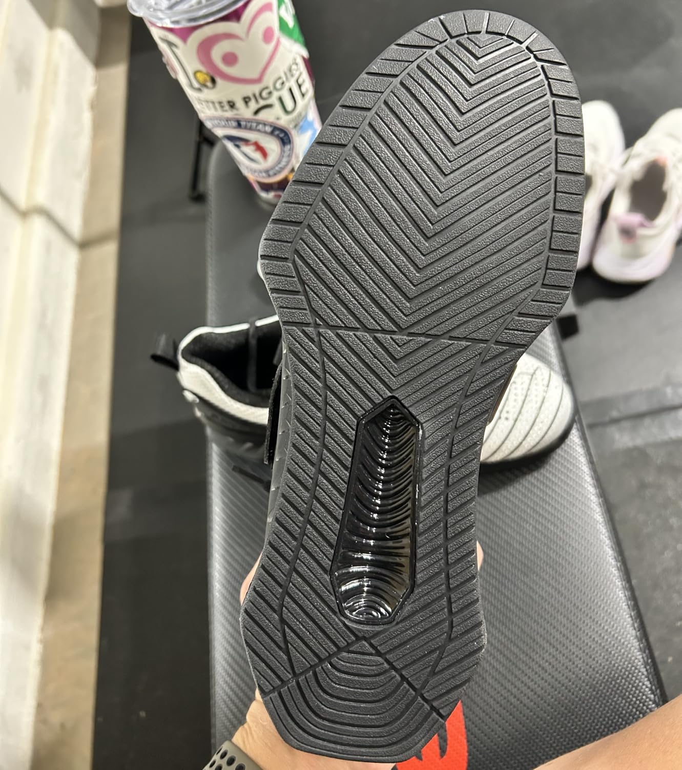Osterland Weightlifting Shoes for Men Women,1.4 Inch Heel Squat Shoes | High-Performance Non Slip Breathable Training Shoes for Lifting Powerlifting Deadlifts Gym Workout customer photo 2