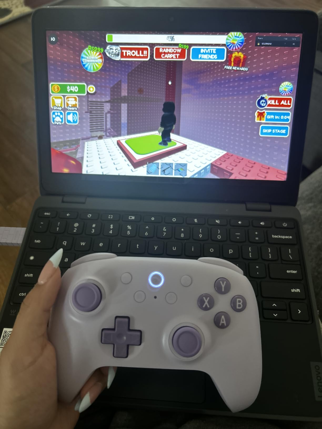 8Bitdo Ultimate 2C Wireless Controller for Windows PC and Android, with 1000 Hz Polling Rate, Hall Effect Joysticks and Triggers, and Remappable L4/R4 Bumpers (Mint) customer photo 2