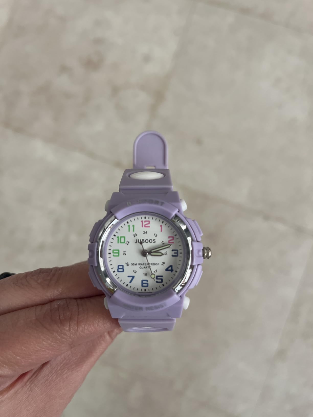 Juboos Kids Watch Analog for Boys Girls Teens Waterproof Sport Wristwatch customer photo 1