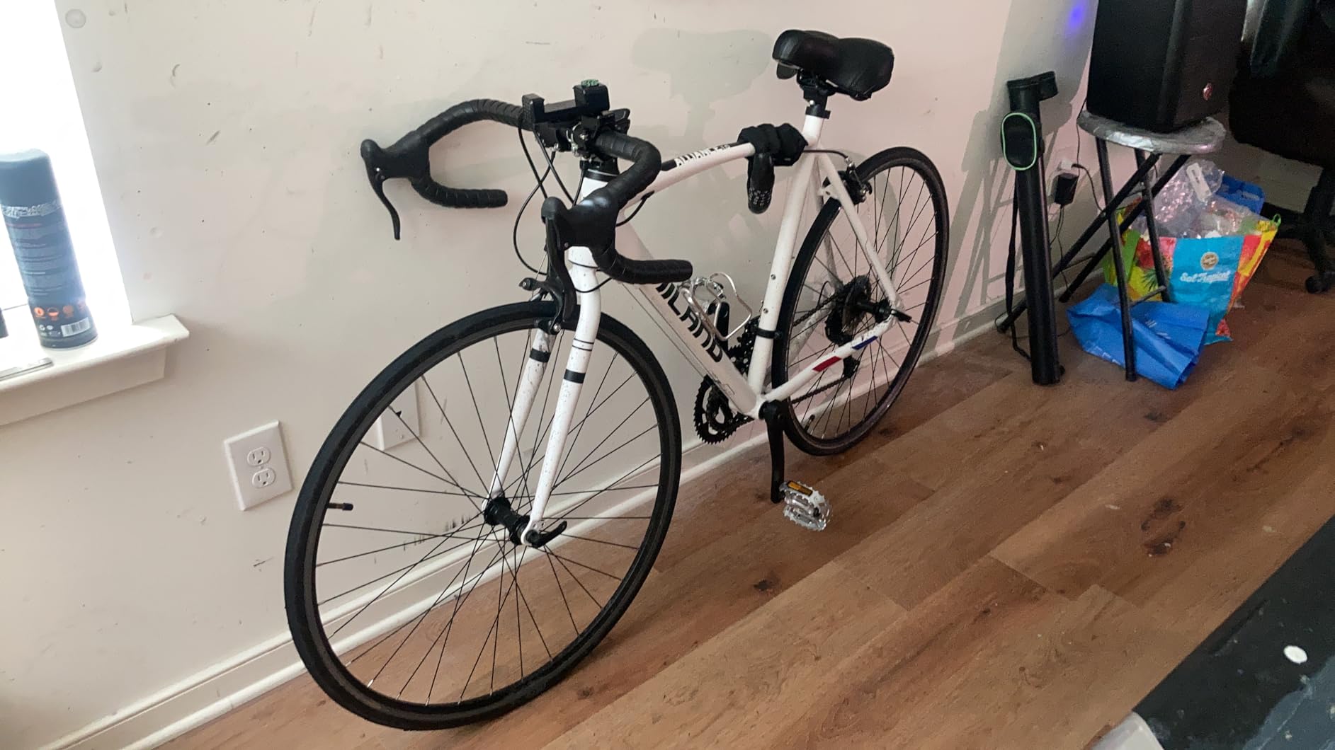 HILAND 700C Road Bike, Aluminum Racing Bike for Men Women Adult customer photo 2