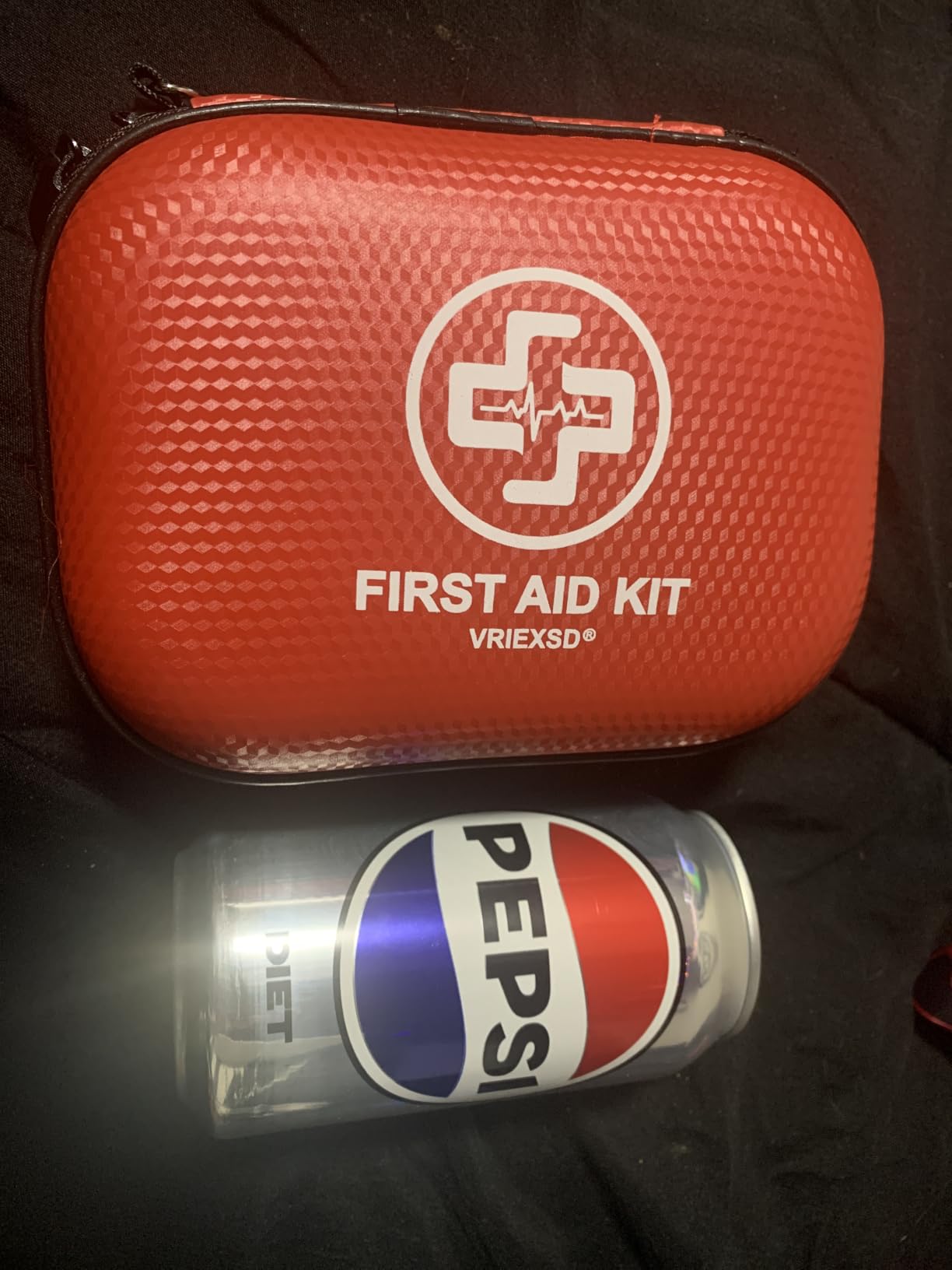 Mini First Aid Kit - 150 Piece Small Waterproof EVA Hard Shell Case customer photo 1