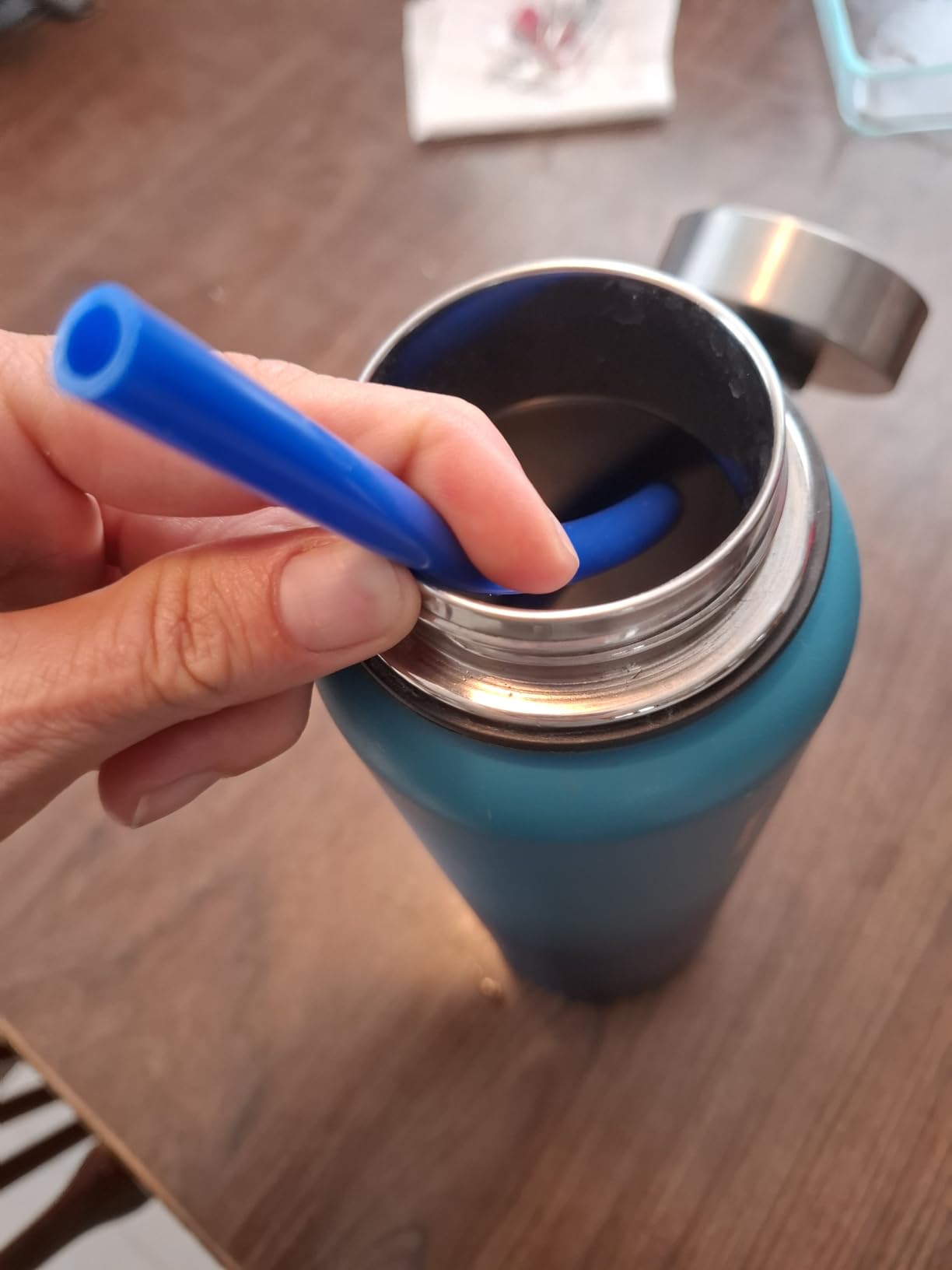 12-Pack Silicone Reusable Straws for Stanley 40 oz 30 oz Cup Tumbler, 12.2 inch Long Replacement Straws with 2 Cleaning Brushes customer photo 1
