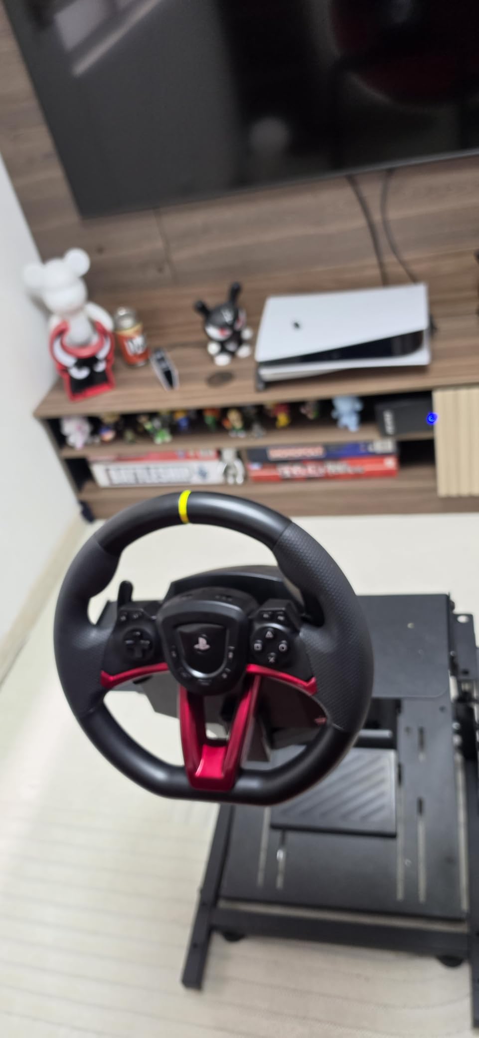 HORI Wireless Racing Wheel Apex for Playstation 5, PlayStation 4 and Windows 11/10 customer photo 2