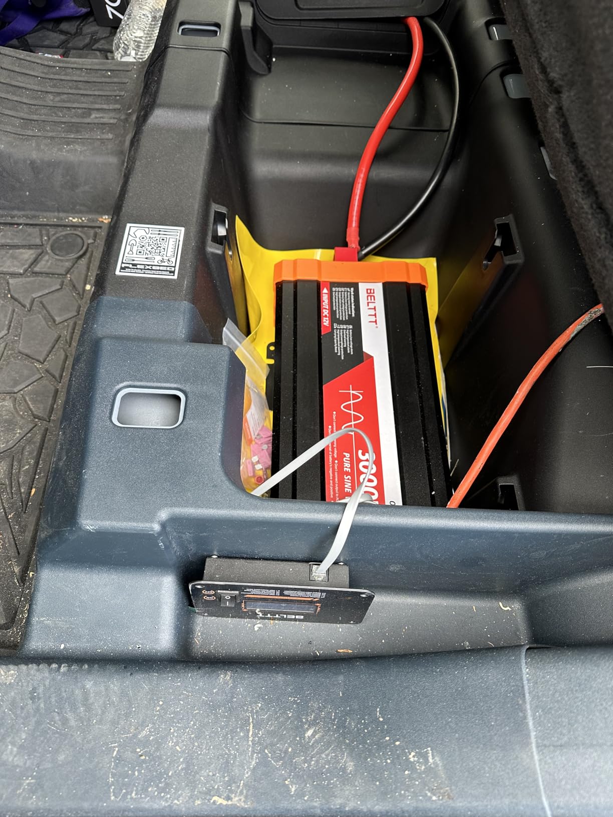 BELTTT 3000W Pure Sine Wave Inverter 12V DC to 120V AC, 6000W Peak customer photo 1