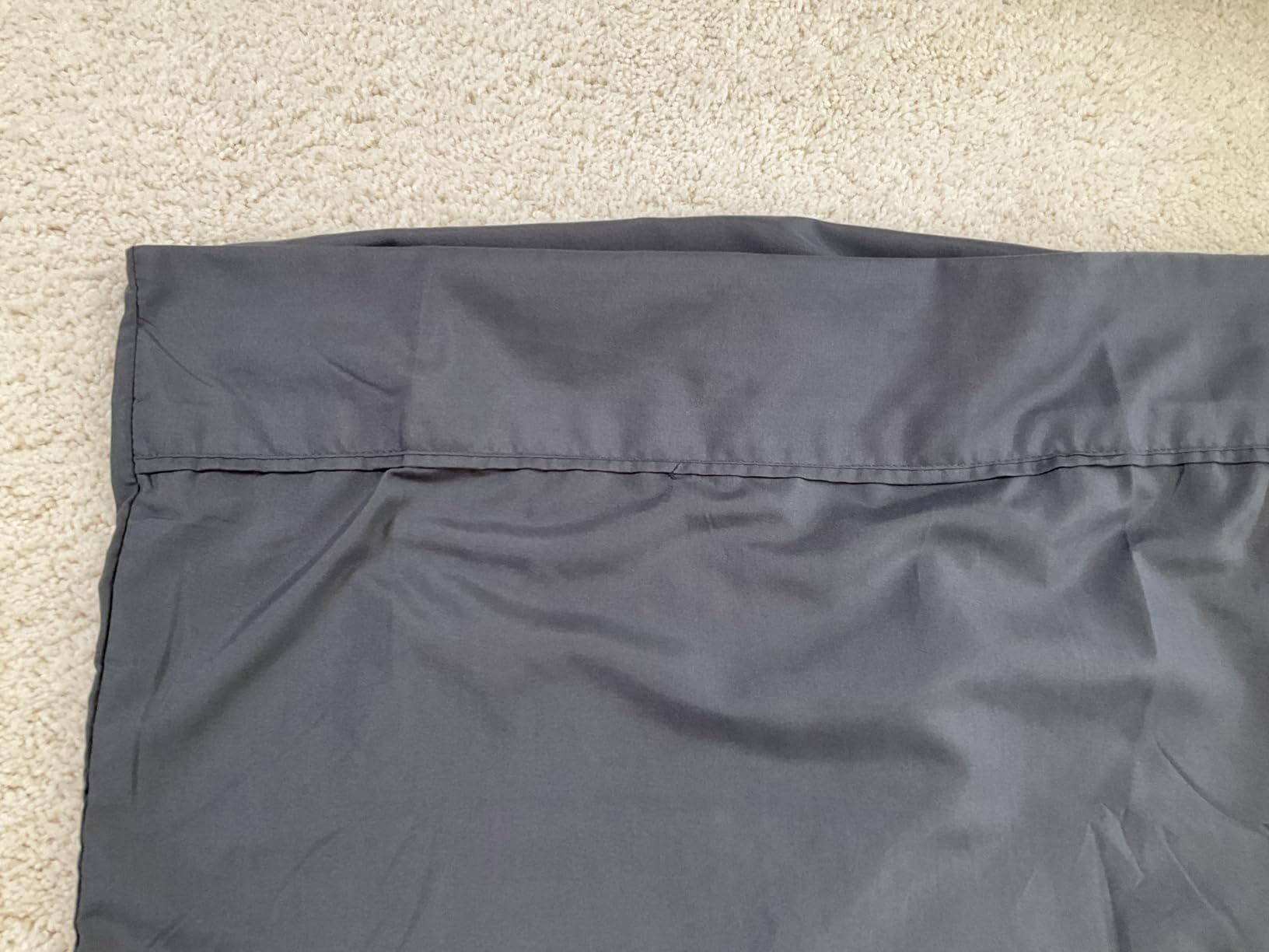 Nestl Queen Size Sheet Set, 4 Piece Extra Deep Pocket (18-24 inches), Microfiber, Cooling, Hotel Luxury, Soft, Breathable, Wrinkle-Free, Easy to Care, Grey customer photo 2