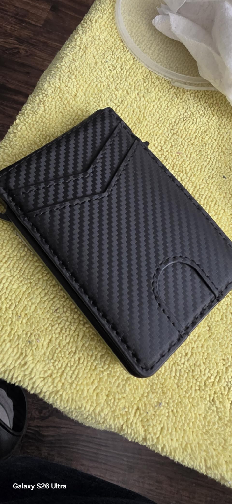 Wallet for Men, Mens Minimalist Wallet 9-13 Cards, Slim Compact RFID Wallet | Money Clip & ID Window, Smart Pop Up Card Wallet, Metal Aluminum Credit Card Holder Bifold Wallet, Birthady Gifts for Men customer photo 2