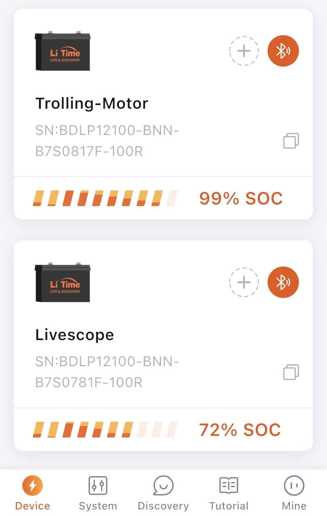 LiTime 12V 100Ah Bluetooth Trolling Motor LiFePO4 Battery customer photo 1