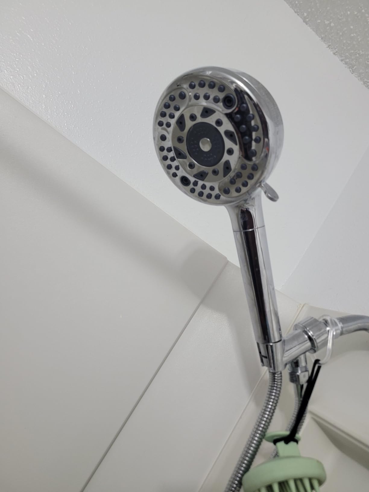SunCleanse Filtered Shower Head with Handheld, 9-Spray Setting Detachable Showerhead with Filters, Shower Head for Hard Water - Filtered Chlorine, Improve Skin and Hair Texture, Chrome customer photo 2