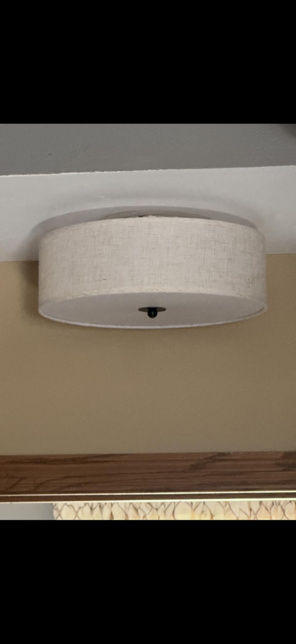 CALOKES Flush Mount Ceiling Light Fixture, 13