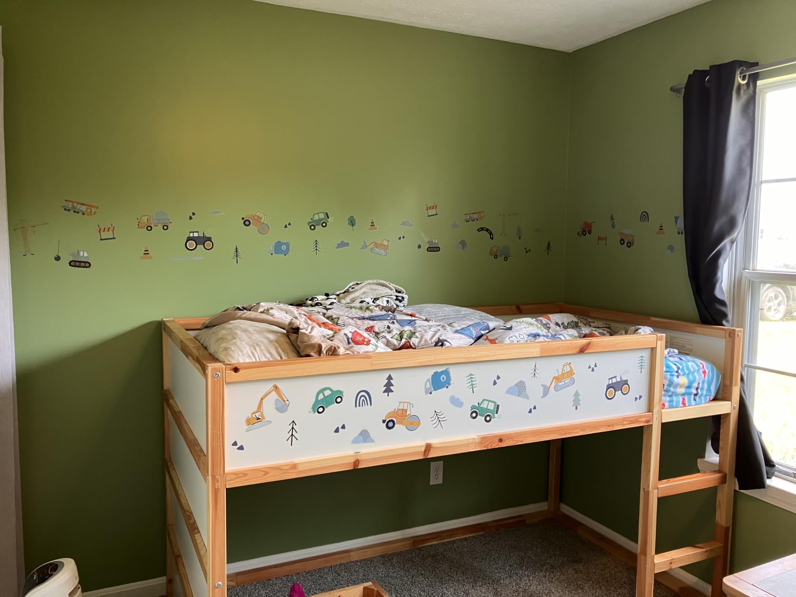 Watercolor Dinosaur Wall Decals, 28 Pcs Peel and Stick Dino Decor customer photo 1
