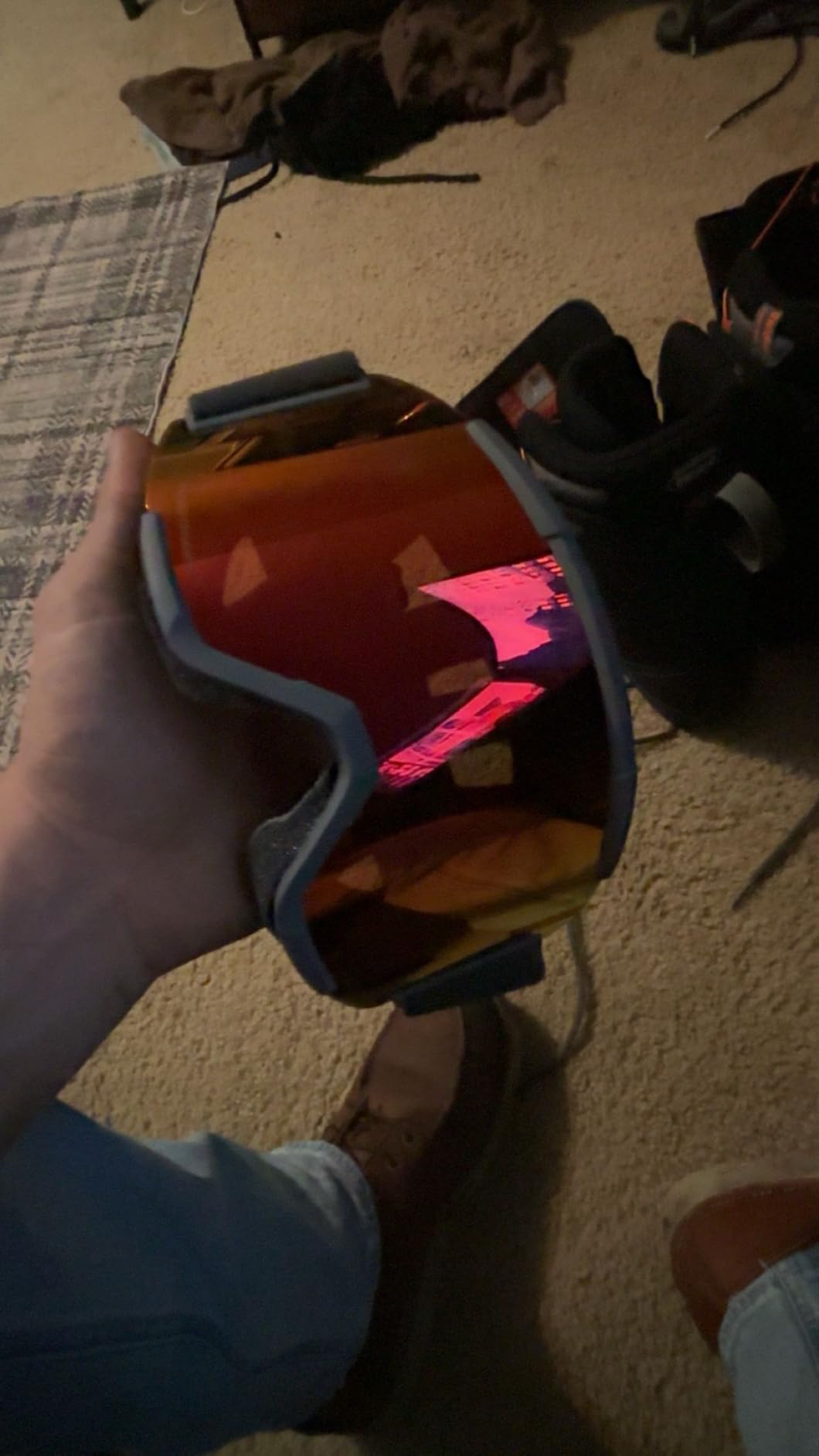 SMITH Squad Goggles with ChromaPop Lens | Snow Goggles with Replaceable Lens for Skiing & Snowboarding customer photo 2