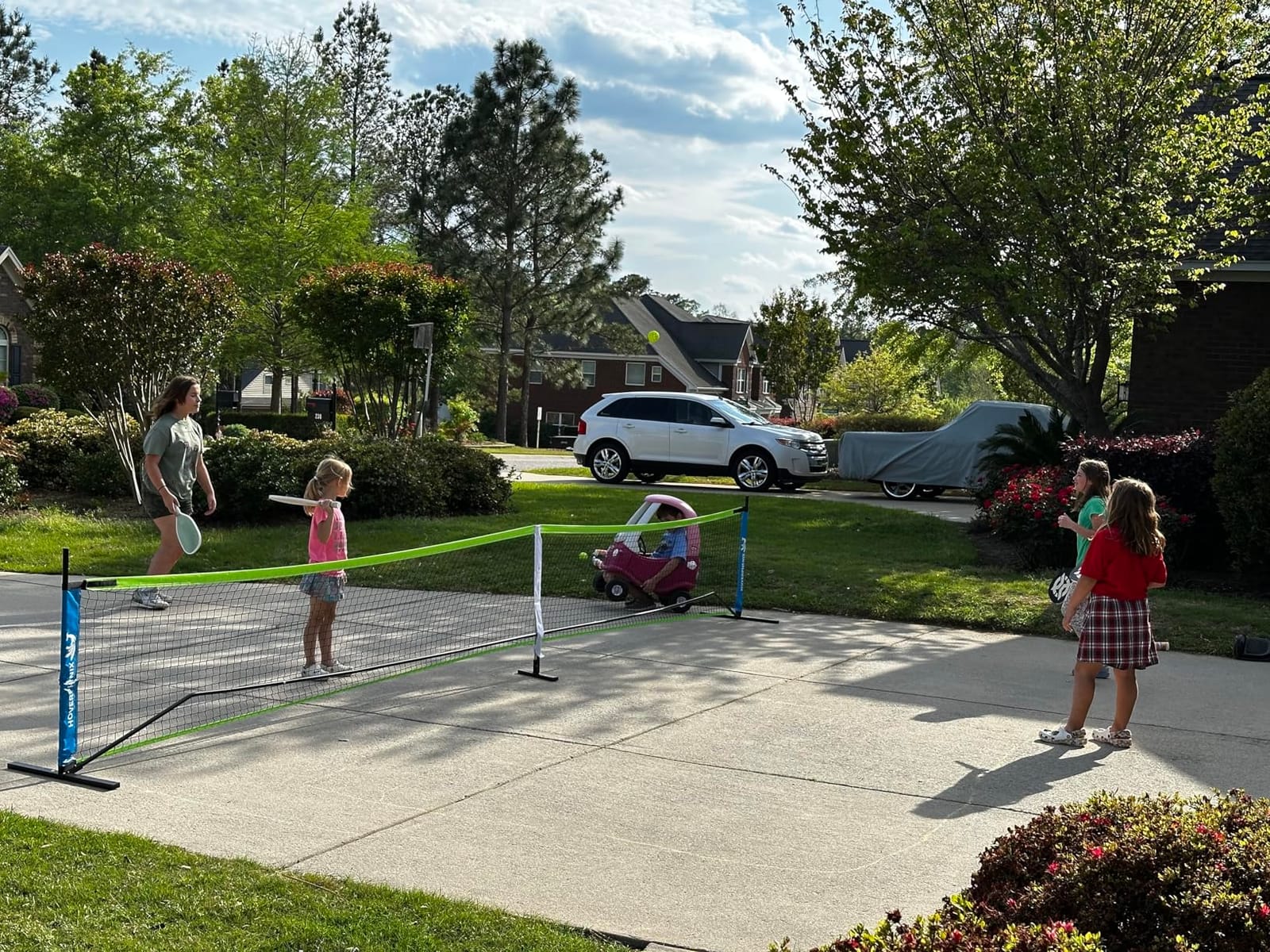 Hoverphenix Pickleball Net - 22FT Full Size Net with Carry Bag for Driveway customer photo 2