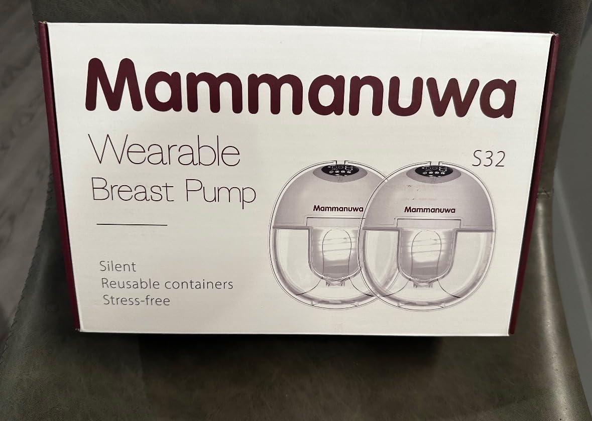 Electric Breast Pump - Lightweight, Portable, & Hands-Free with Baby Mouth Technology - BPA-Free, 4 Modes, 9 Levels - Elevate Your Breastfeeding Style with Mammanuwa S32 customer photo 2