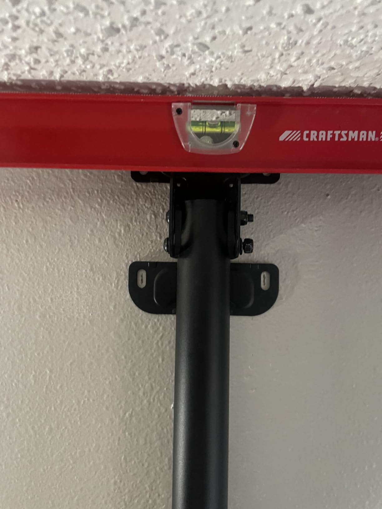 VIVO Black TV Ceiling Mount for 43 to 86 inch Screens, MOUNT-VC86-3 | Full Swivel, Telescoping Height Adjustment, 3ft Extension Pole, Fits Pitched/Vaulted Roof, Max VESA 600x400mm, Holds 132 lbs customer photo 1
