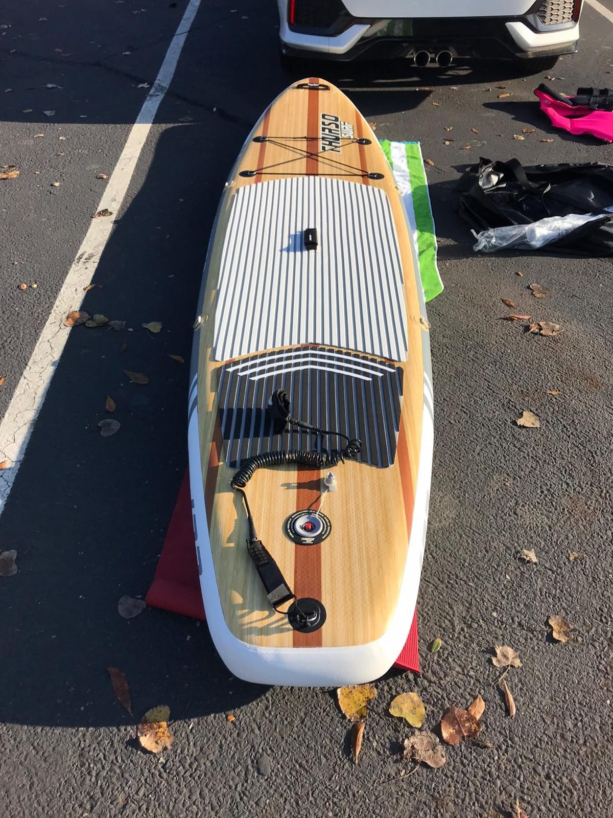 Thurso Surf Waterwalker 132 11' Inflatable Stand Up Paddle Board All-Around SUP with Non-Slip Deck and SUP Accessories for All Skill Levels customer photo 1