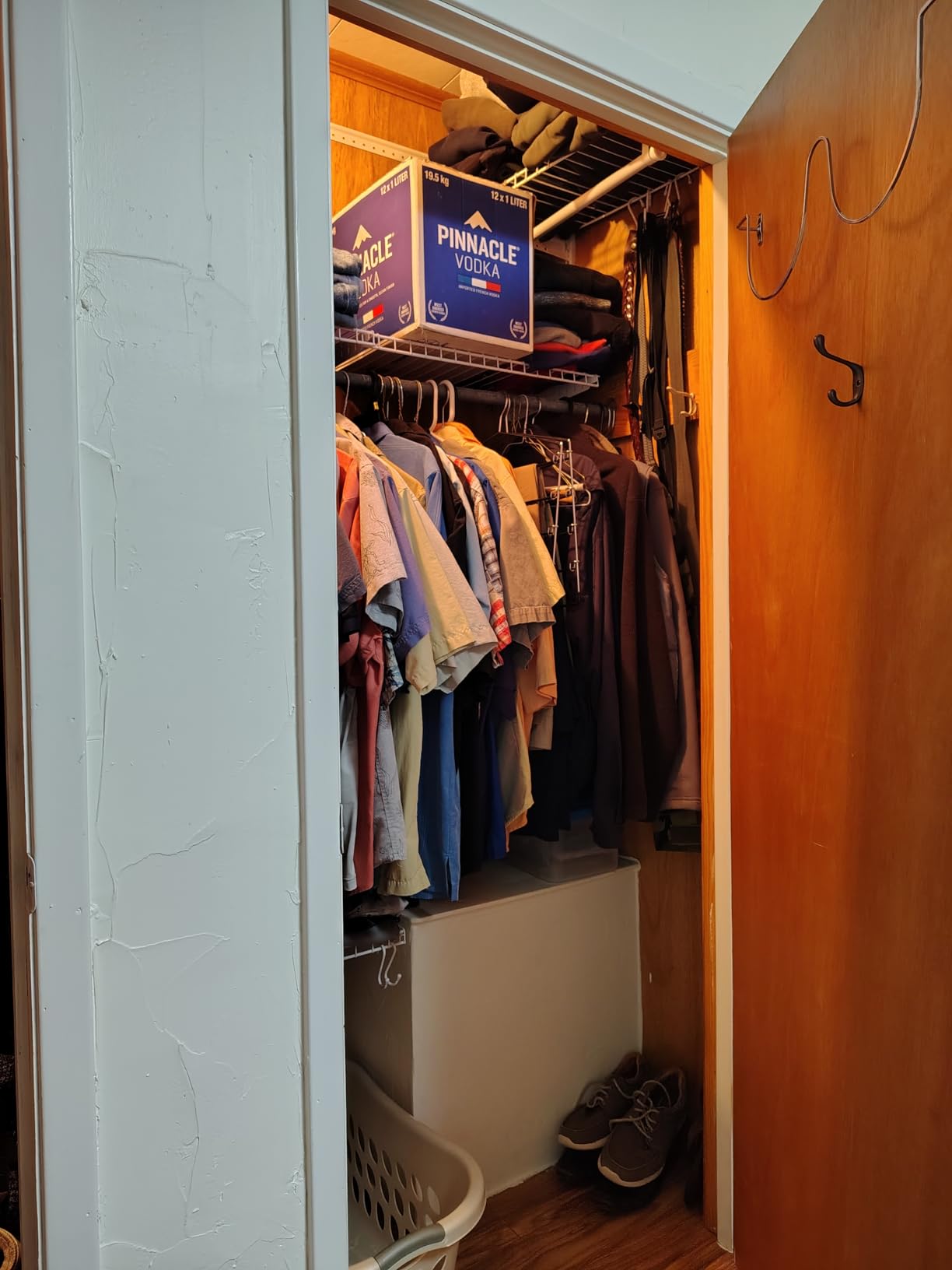 SONGMICS HOME Closet System, Closet Insert Organizer, 4-8 ft Closet Shelves customer photo 1