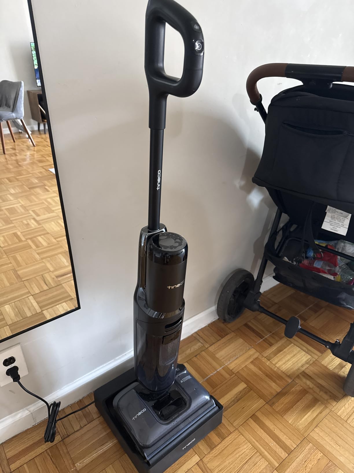 Tineco Floor ONE S7 Stretch Ultra Cordless Wet Dry Vacuum Cleaner, 180°Lay-Flat Anti-Tangle Design, 50 Minutes Runtime, 185℉ Flashdry Self-Cleaning, Dual-Sided Edge Cleaning Floor Cleaner customer photo 2