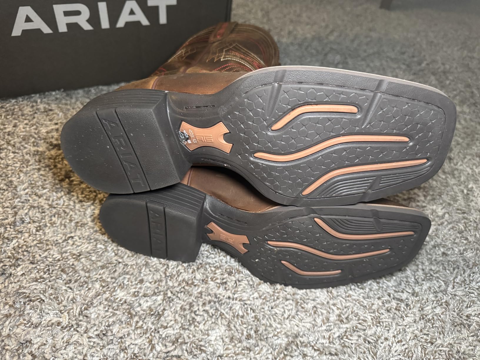 Ariat Men's Sport Western Wide Square Toe Cowboy Boot customer photo 1