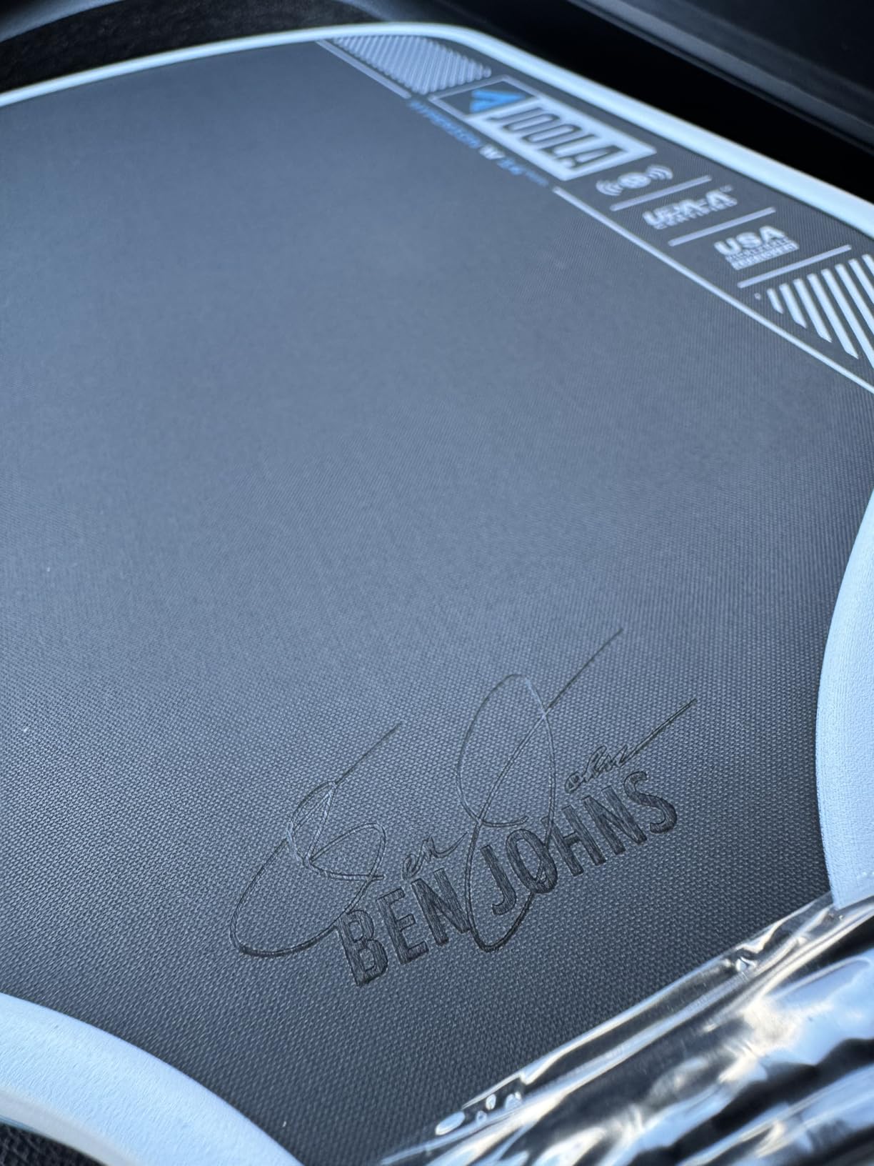 JOOLA Pro IV Pickleball Paddles - Raw Carbon Fiber Surface - Tech Flex Power - Propulsion Core customer photo 2