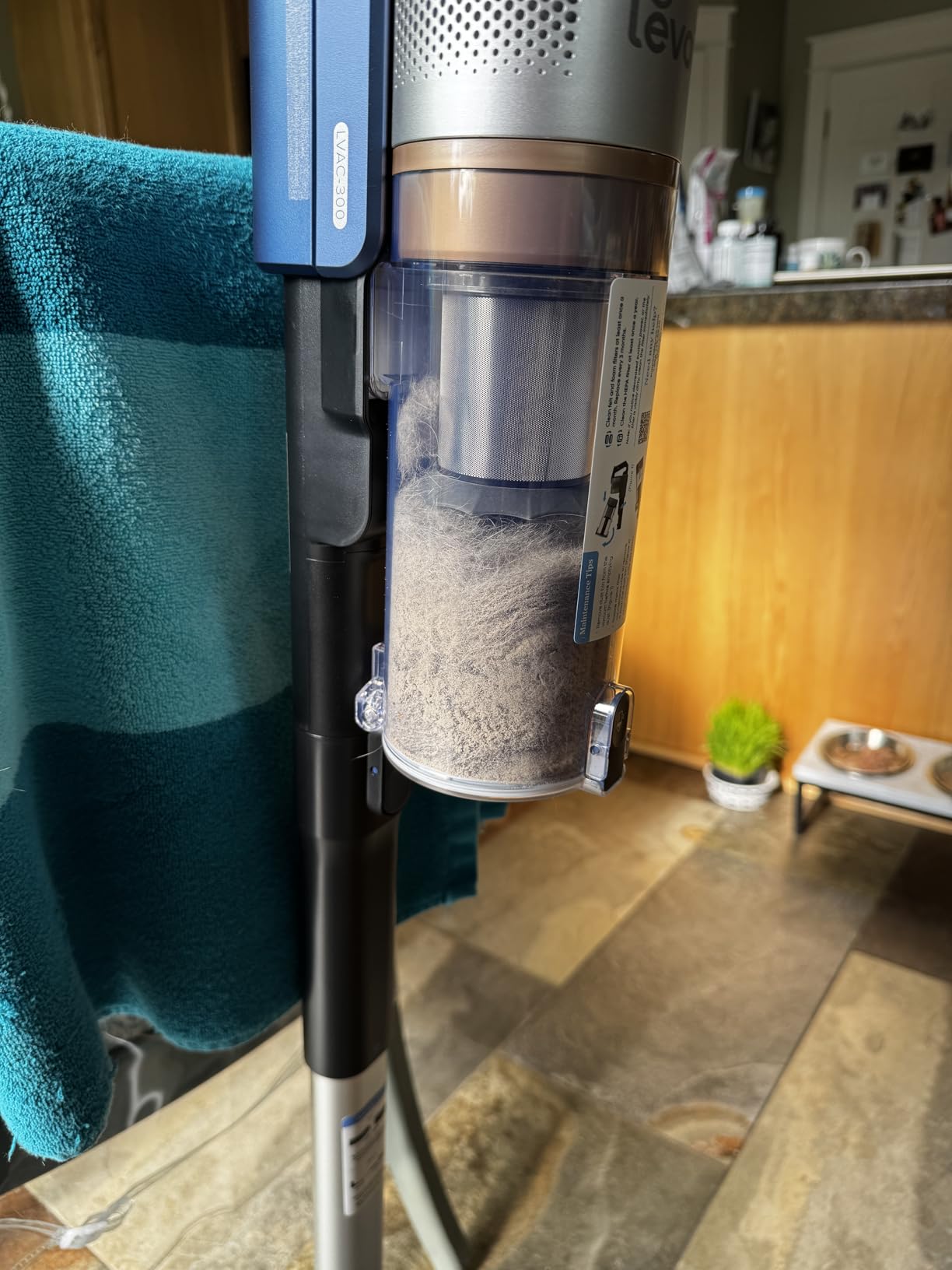 Levoit Cordless Vacuum, Ultra Suction, Up to 60 Mins, Mini Motorized Brush | HEPA Filter, Anti-Tangle Brush, Rechargeable, Versatile for Carpets & Hard Floors, Lightweight, LVAC-300 customer photo 1