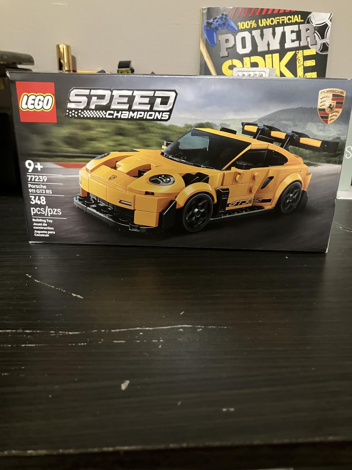 LEGO Speed Champions Porsche 911 GT3 RS Super Car Toy - Model Kit & Pretend Play Toy for Boys & Girls, Ages 9+ - Sports Car Building Set for Kids & Racing Fans - Gift Idea for Birthdays - 77239 customer photo 1