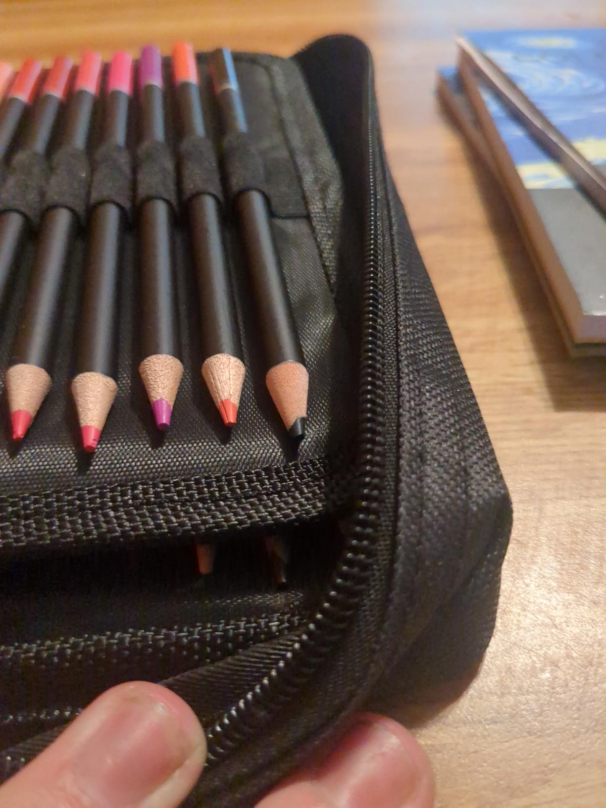 TMOL 120 Pack Colored Pencils for Adult Coloring Books, Soft Core Oil Based Color Pencils with Sketch Book, Color Book, Art Supplies with Zipper Case, Gifts for Adults, Artists, Professionals customer photo 2