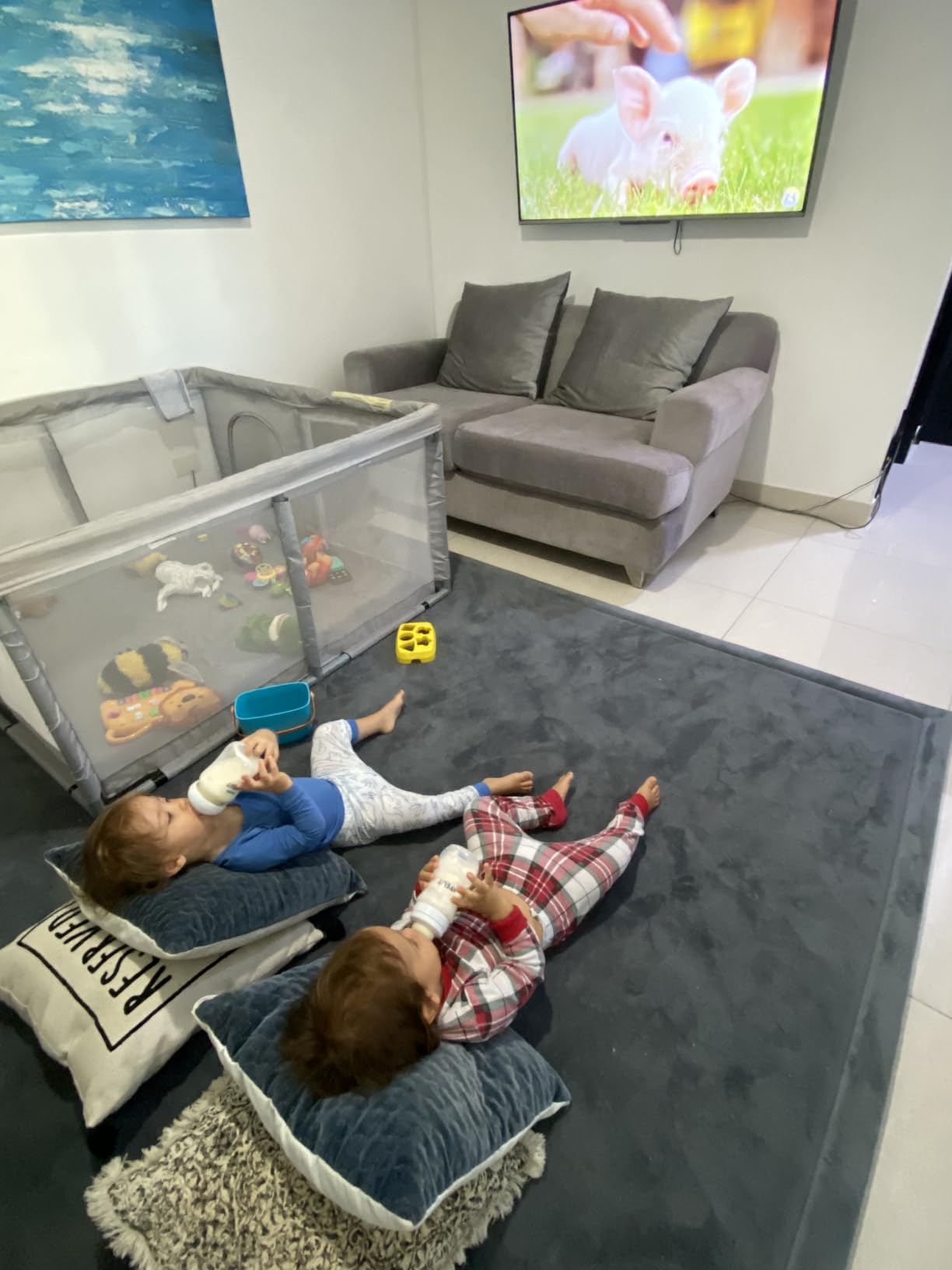 Huloo Sleep Ultra Soft Baby Play Mat for Floor,1.3