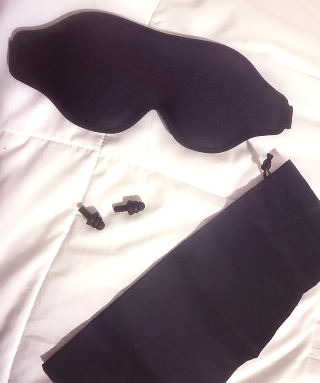 3D Weighted Eye Mask for Lash Extensions, Eye Covers for Sleep customer photo 1