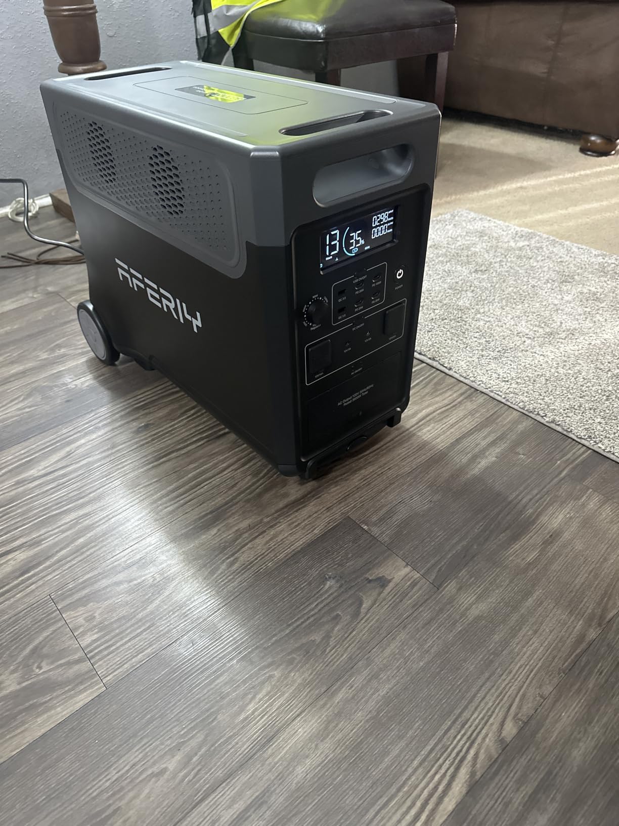 AFERIY 3840Wh Portable Power Station,Expandable Solar Generator to 11520Wh customer photo 2