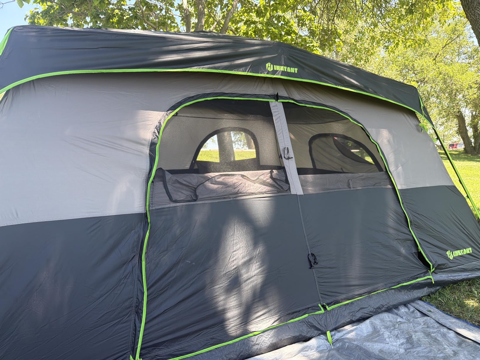 4/6/8/10 Person Instant Tent,Pop Up Tents for Camping with Rainfly customer photo 2