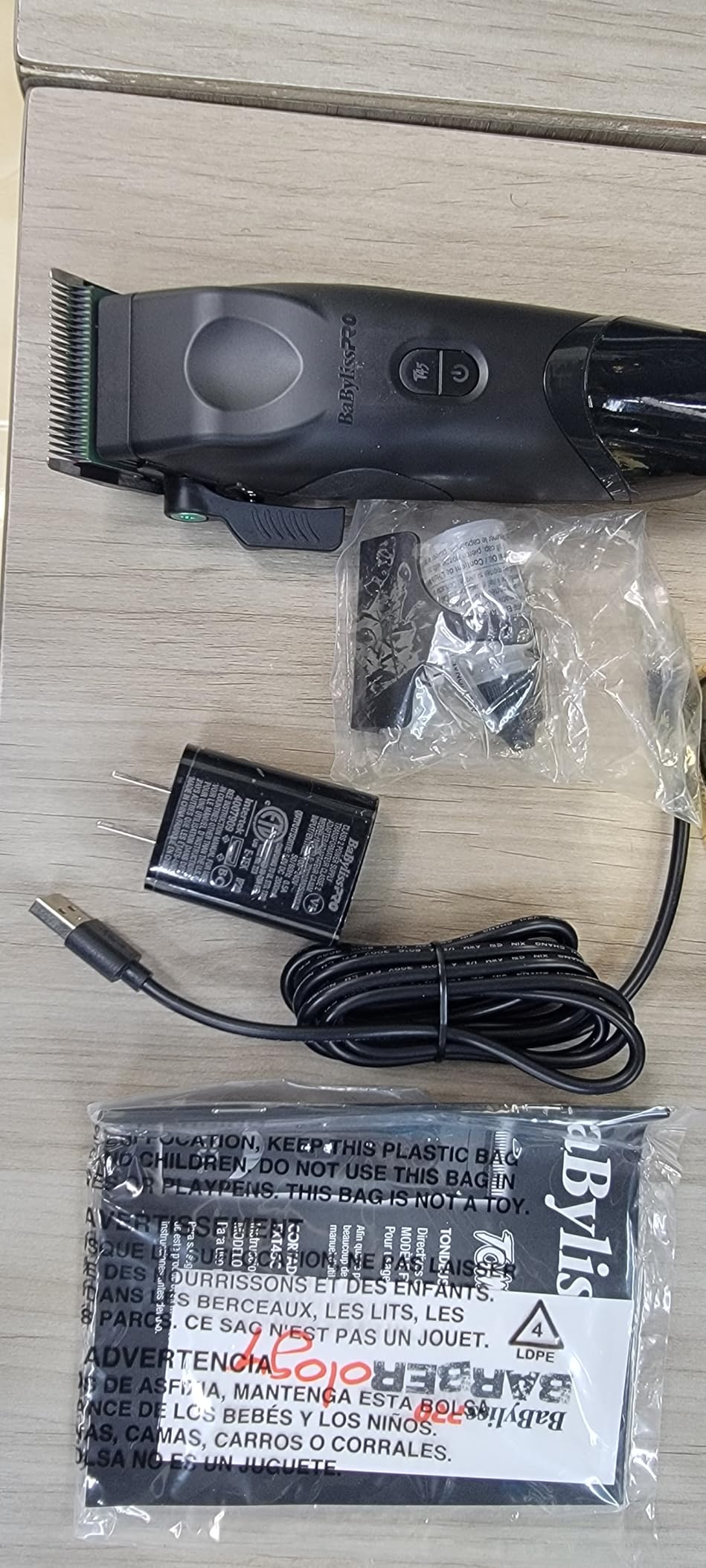 BaBylissPRO x Tomb45 Wireless Charging Hair Clipper customer photo 1