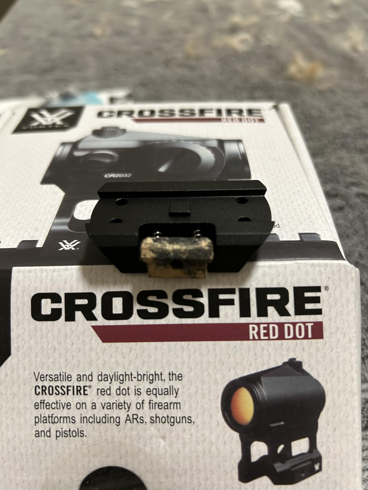 Vortex Crossfire Gen II Dot Sights | Multi-Height Mount System, NV Compatible, Fogproof, Waterproof, Shockproof - Unlimited, Unconditional Warranty customer photo 1