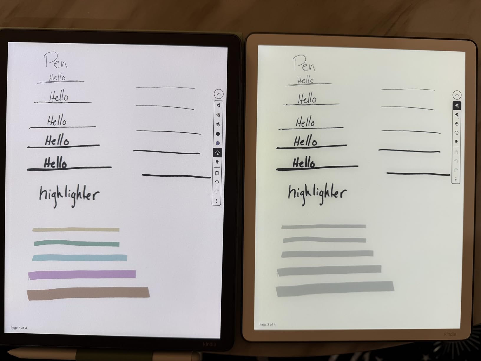 Amazon Kindle Scribe 32GB (newest model) — 11” paper-like display with front light — One notebook to replace them all — Write in notebooks, documents, and books. Includes Premium Pen - Graphite customer photo 2