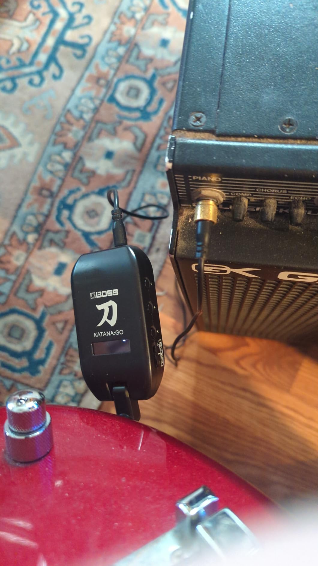 BOSS KATANA:GO Personal Headphone Amplifier for Guitar & Bass customer photo 2