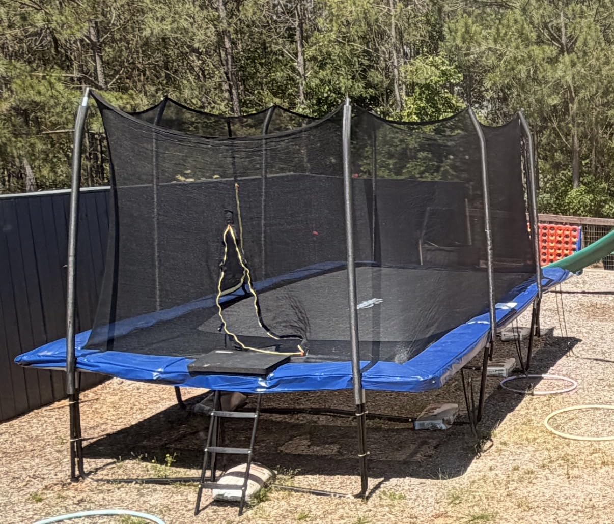 Zupapa Rectangular Trampoline 10x17FT 9x15FT 8x14FT, 1800LBS Weight Capacity Outdoor Large Gymnastics Trampoline, Heavy-Duty Square Tumbling Trampoline for Family Backyard Exercise customer photo 2